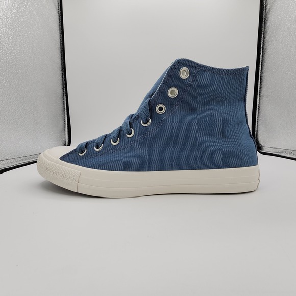 Converse Chuck Taylor All Star High Shoes Mens 10/ Womens 12 Lakeside Blue NEW - Picture 4 of 12